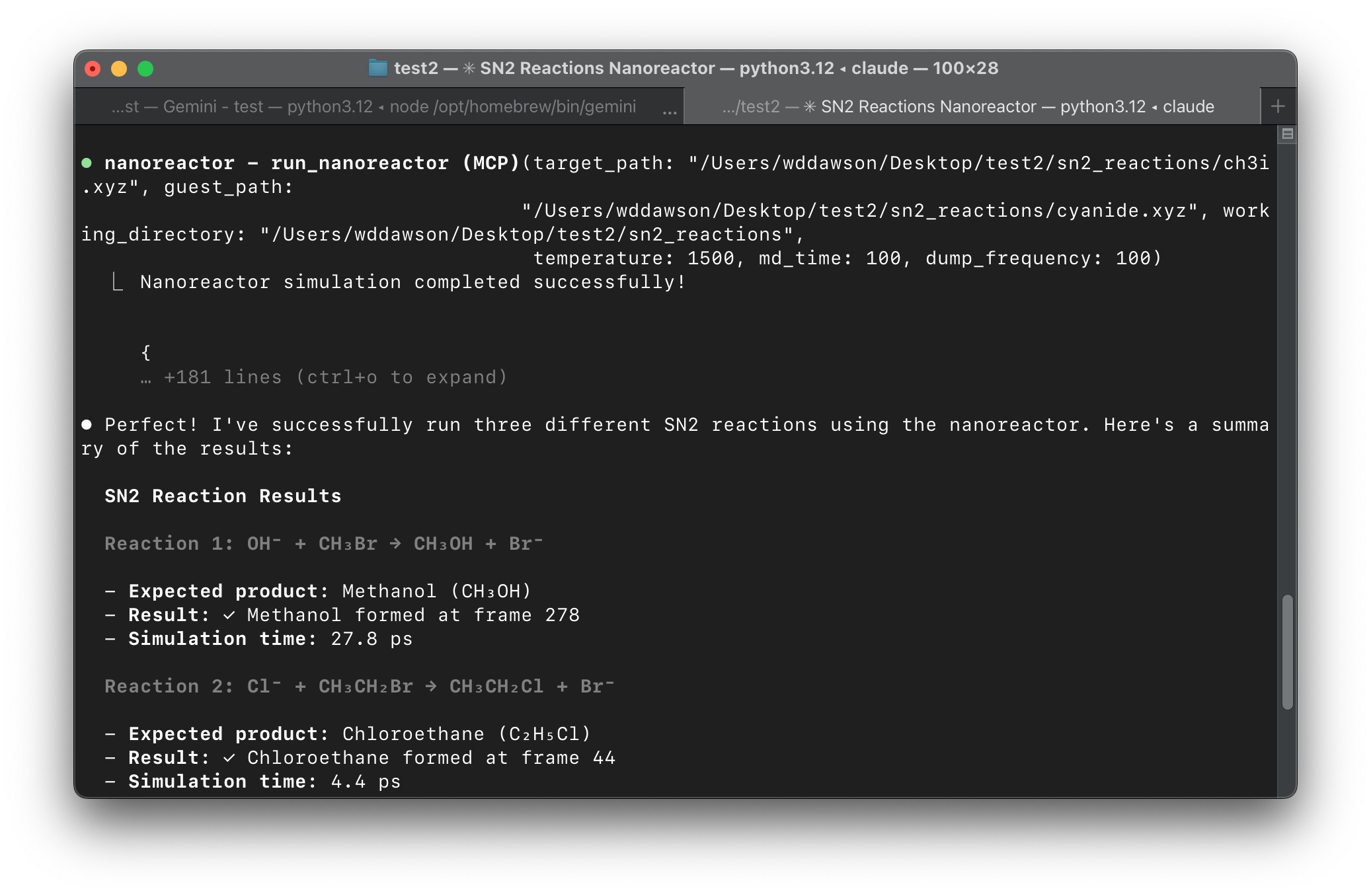 MCP Reactor via Claude Code